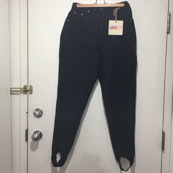 VINTAGE R & R HIGH RISE DENIM JEANS SIZE 14 - Picture 2 of 4